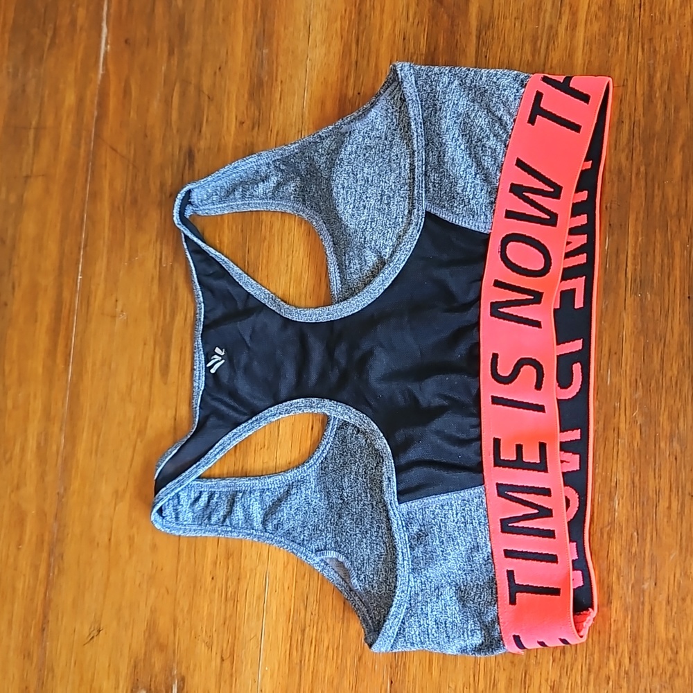 Forever 21 Grey Sports Bra Small - Picture 3 of 4